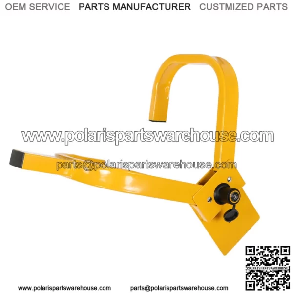 Wheel Lock Clamp Boot Tire Claw Trailer Car Truck Anti-Theft Lock w/ 2 Keys - Image 3