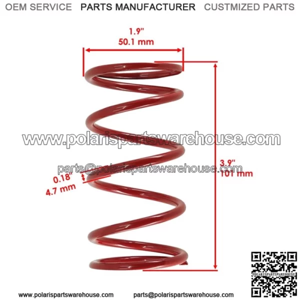 Secondary Driven Clutch Spring for Polaris Scrambler XP 850 HO 2013-2014 For: Polaris Sportsman 570 - Image 2