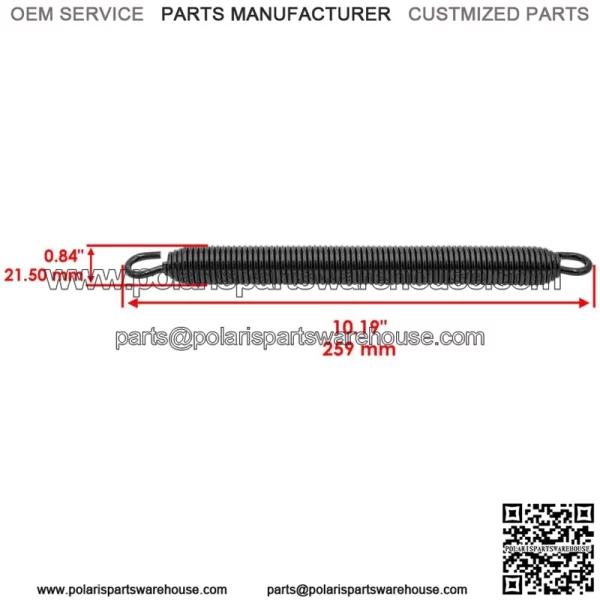 M148163 Drive Belt Extension Spring for John Deere X595 X700 X720 X724 - Image 2