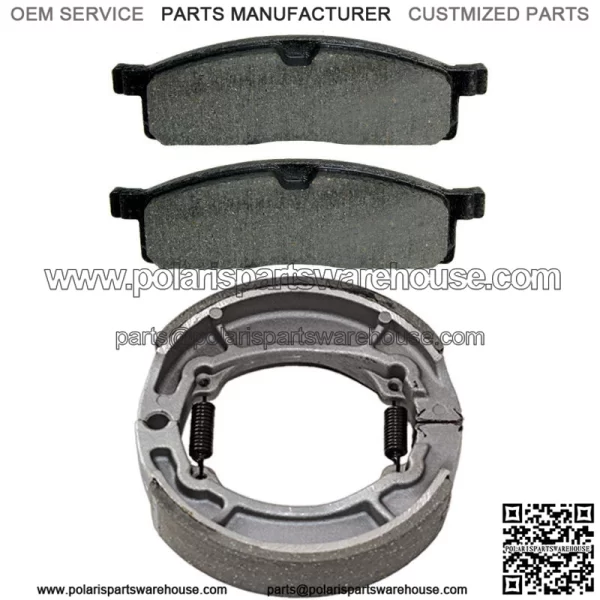 for Yamaha YZ250 Competition 250 1985-1987 Front Brake Pads & Rear Brake Shoes
