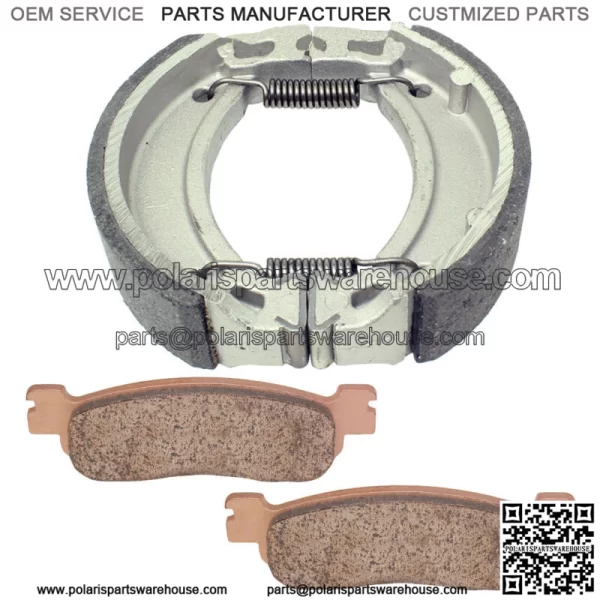 for Yamaha XT225 Serow 225 2001-2007 Front Brake Pads & Rear Brake Shoes