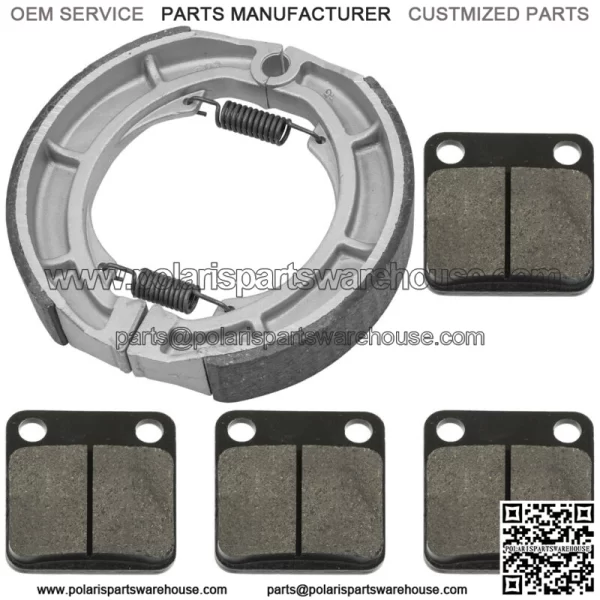 for Suzuki LTA400 LT-A400 Eiger 2002-2004 2006-07 Front & Rear Brake Pads Shoes - Image 4