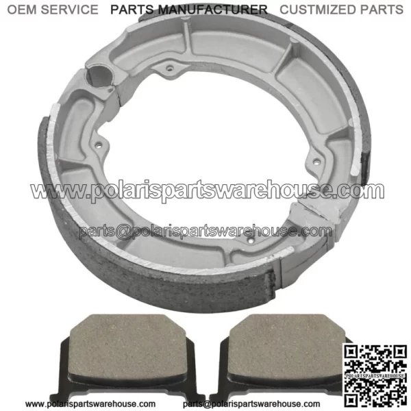 for Kawasaki KZ305 KZ 305 CSR LTD 1981-82 1987-88 Front Brake Pads & Rear Shoes - Image 4