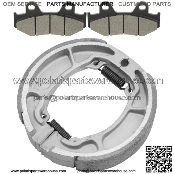 Front Brake Pads & Rear Brake Shoes for Honda Elite 110 NHX110 2010 2011 - Image 4