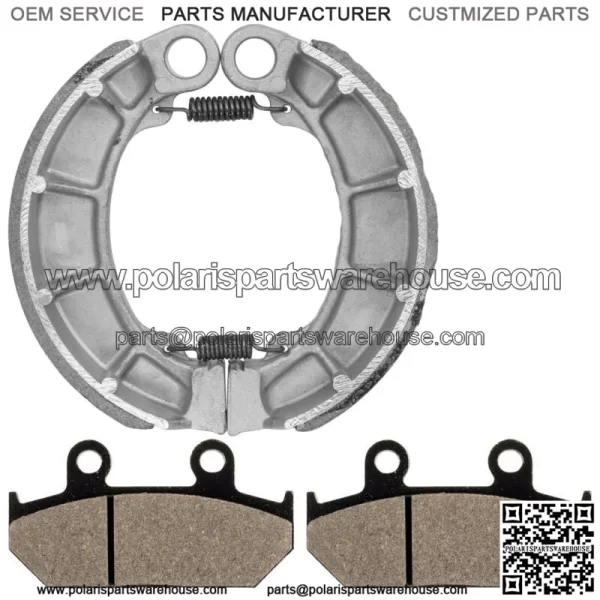 Front Brake Pads & Rear Brake Shoes for Honda VT600C Shadow 600 VLX 1988-1992