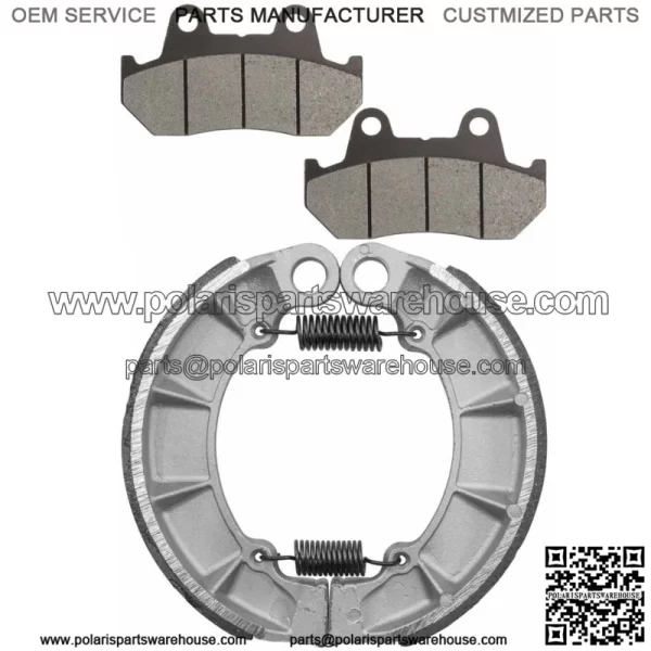 for Honda VF750C Magna V45 1987 1988 Front Brake Pads & Rear Brake Shoes