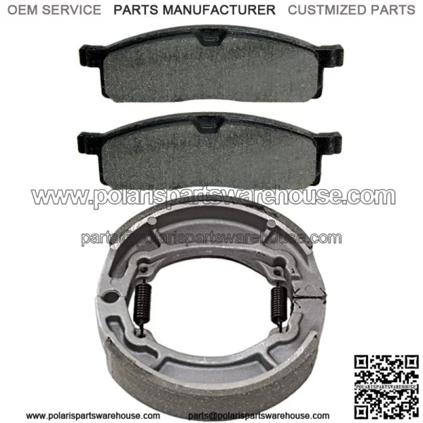 for Yamaha YZ125 Competition 125 1987 Front Brake Pads & Rear Brake Shoes