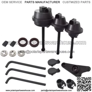 Set Of Intake Manifold Air Flap Runner Repair Kit Fit For MercedesC230 C280 C350
