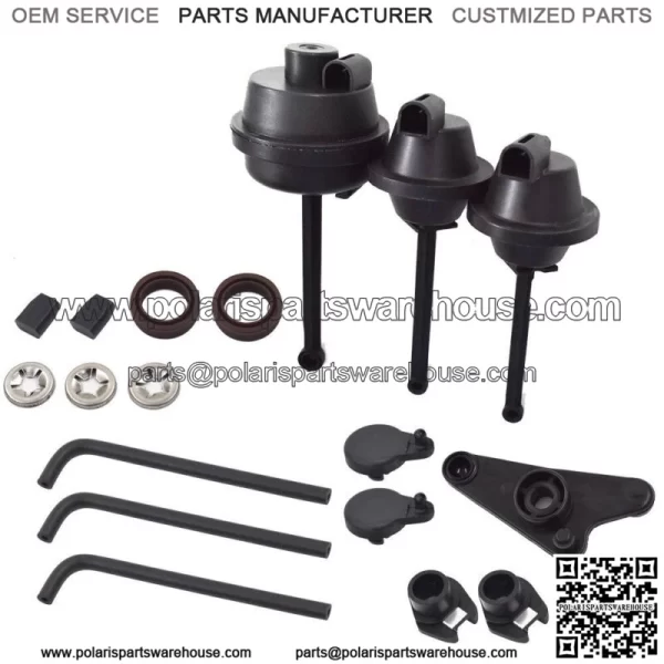 Set Of Intake Manifold Air Flap Runner Repair Kit Fit For MercedesC230 C280 C350