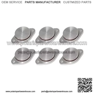 BMW Diesel Engine Eddy Swirl Flap Repair Kit 33MM 6PCS Without Leather Ring #Silver