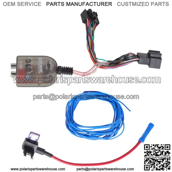 Radio Add A Subwoofer Amplifier Plug & Play Harness For 2008-2009 Hummer Pontiac