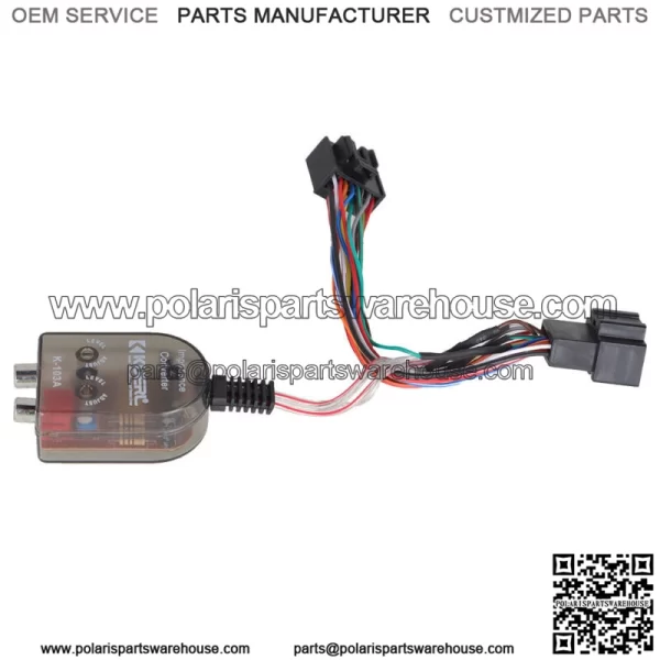 Radio Add A Subwoofer Amplifier Plug & Play Harness For 2008-2009 Hummer Pontiac - Image 4