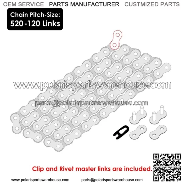Blue Drive Chain And Sprockets Kit for Honda TRX450R Sportrax 450 2X4 2004 05 (For: Honda) - Image 2