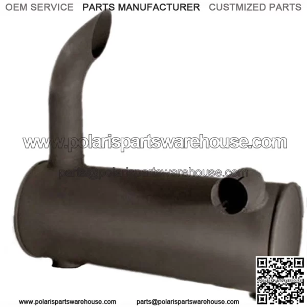 Muffler AS 127-8592 Fits CAT 416 Backhoe Loaders Fits Caterpillar 3054 Engine