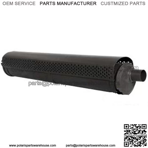 Muffler - Horizontal Fits John Deere 2440 2040 1520 2030 2240 830 2630 1530 1020