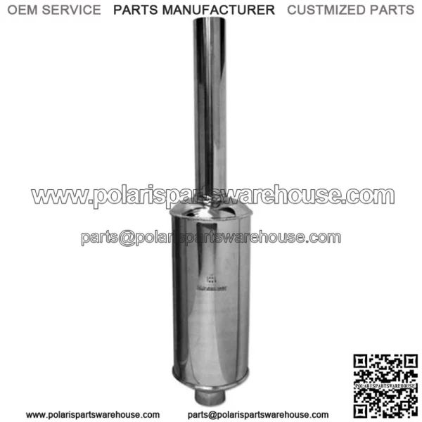 357288R92 Stainless Muffler Fits FARMALL Tractors M W6 40 50 400 450