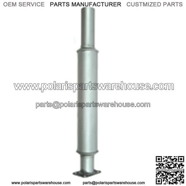 70234493 New Muffler 26" Long 2.25" O.D Fits Allis Chalmers D15 D17 Diesel