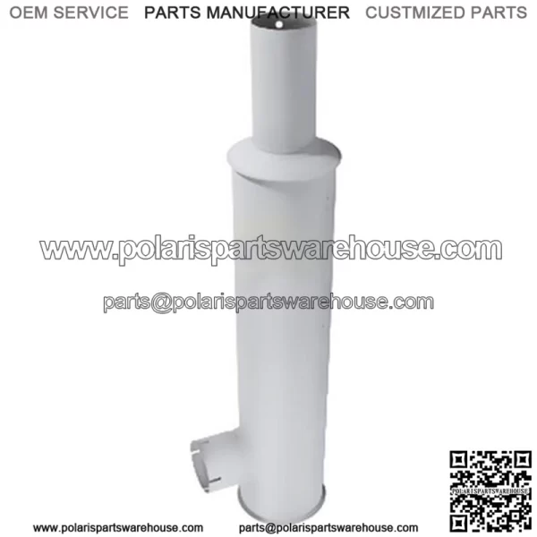 AP26767 New Muffler 24" Long 2 1/2" OD Fits John Deere Combine 45 55