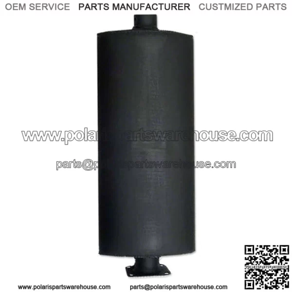 AR20449 Oval Muffler 22.75" Long 2.25" OD Fits John Deere Tractors 50 520 530