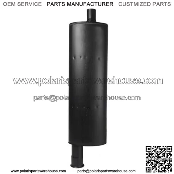 AR38537 Vertical Exhaust Muffler 33" Long 2." OD Fits John Deere 2520