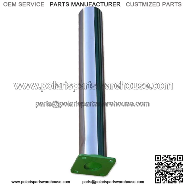 R3591 Chrome Muffler Stack Fits John Deere B 50 520 530
