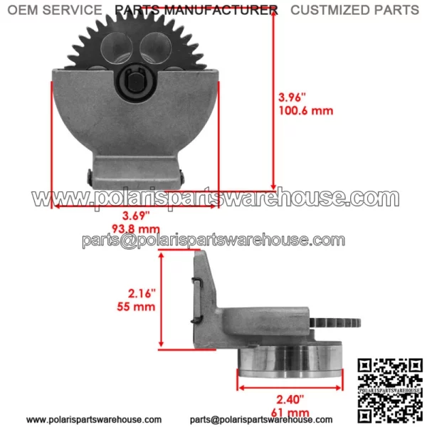 Oil Pump Gear For Polaris Scrambler 850 2015-2024 / Scrambler XP 850 2014 - Image 2