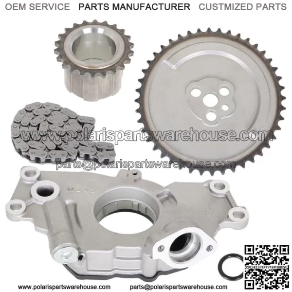 M295 - High Volume Oil Pump + Chain for Chevrolet GM 4.8L 5.3L 6.0L LS1 LS2 LS3