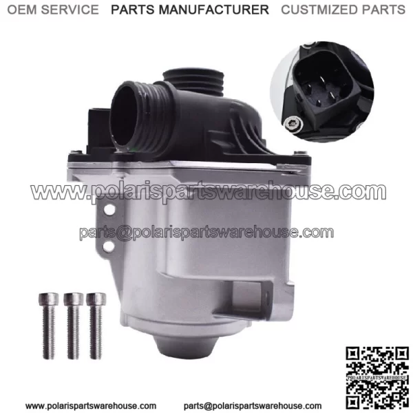 Electric Engine Water Pump with Thermostat For BMW 335xi 535 335i 3.0L 2008 - Image 2