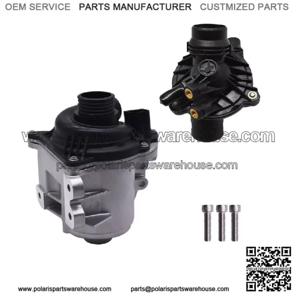 Electric Engine Water Pump with Thermostat For BMW 335xi 535 335i 3.0L 2008 - Image 5