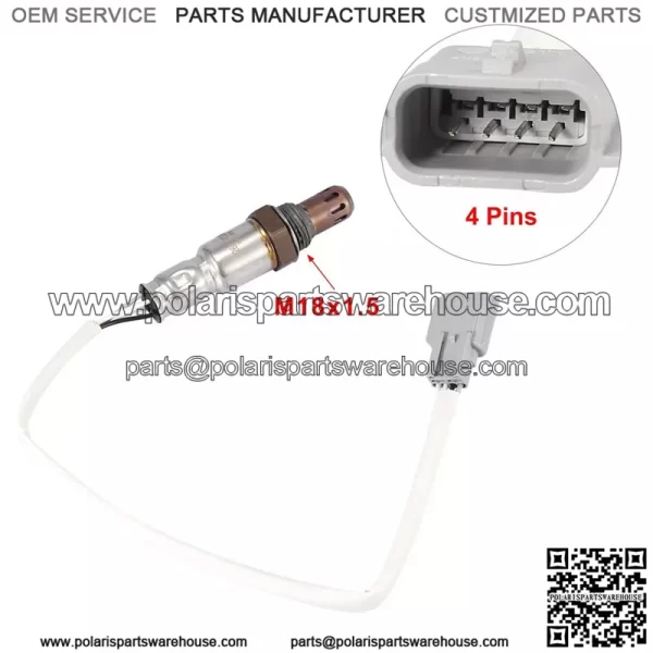 Oxygen sensor (rear)  226A0-4CL0A   500MM for Nissan X-Trail 2013 2.0L - Image 2