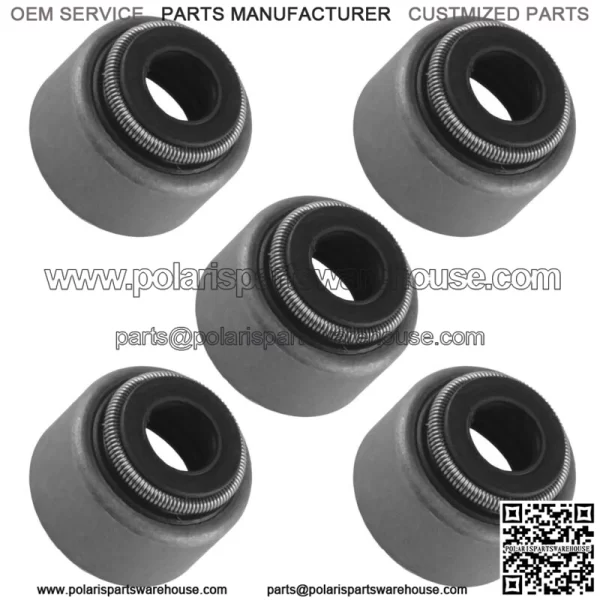 5X Valve Stem Seal For Yamaha Raptor 660R 2001-2005 (For: 2006 Yamaha Rhino 660)