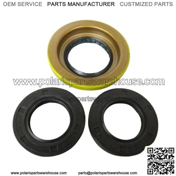 Can Am Standard 52mm Rear Differential Axle Pinion Seal SET Diff 1652 Double Lip