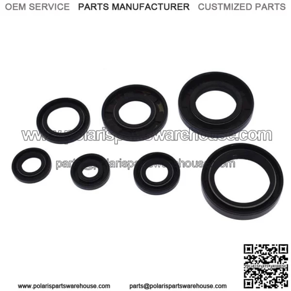 For Yamaha Blaster 200 YFS200 1988-2006 Engine Crank 7 Piece Oil Seal Set Kit - Image 3