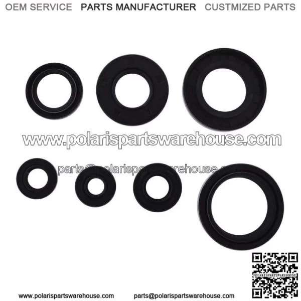 For Yamaha Blaster 200 YFS200 1988-2006 Engine Crank 7 Piece Oil Seal Set Kit - Image 4