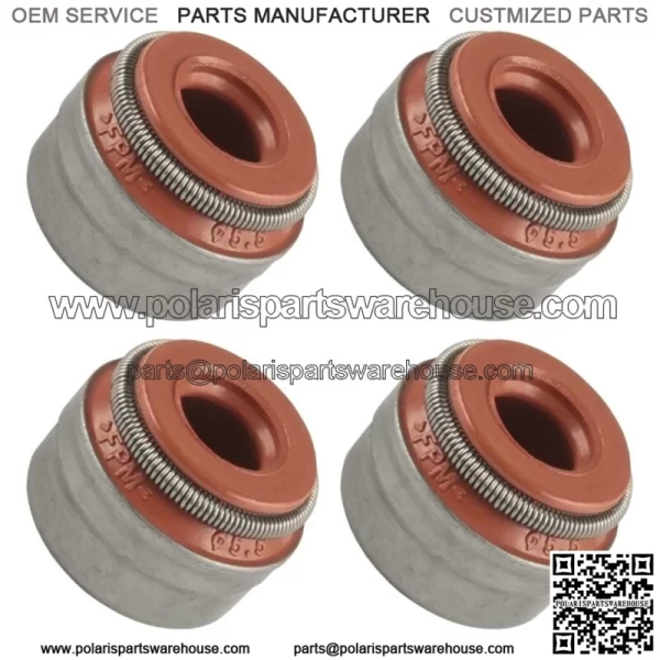 4x Valve Stem Seal for Can-Am Commander 1000R / Max 1000R 2018 / 420430420