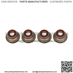 Set Of 4 Seals Valve Stem Seal For Ezgo 295cc / 350cc 4 Stroke Gas Golf Carts