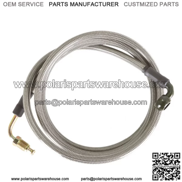New Front/Rear Brake Lines For Polaris RZR 800/S 800/4 800/XP 900 1068 Extended - Image 2