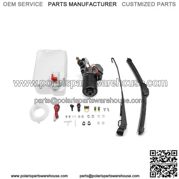 UTV 12V Electric Windshield Wiper Motor Kit for Arctic Cat Wildcat and Wildcat 4 For: More than one vehicle