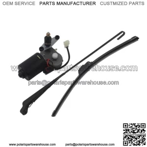 For Polaris RZR Ranger Kawasaki MULE UTV 12V Electric Windshield Wiper Motor Kit For: More than one vehicle