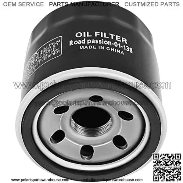 Oil Filter for SUZUKI LTF400 EIGER 2X4 2002-2004 LTF400F EIGER 4X4 400 2002-2007 LTF400F KINGQUAD 4X4 2008-2015pack of 2 - Image 3