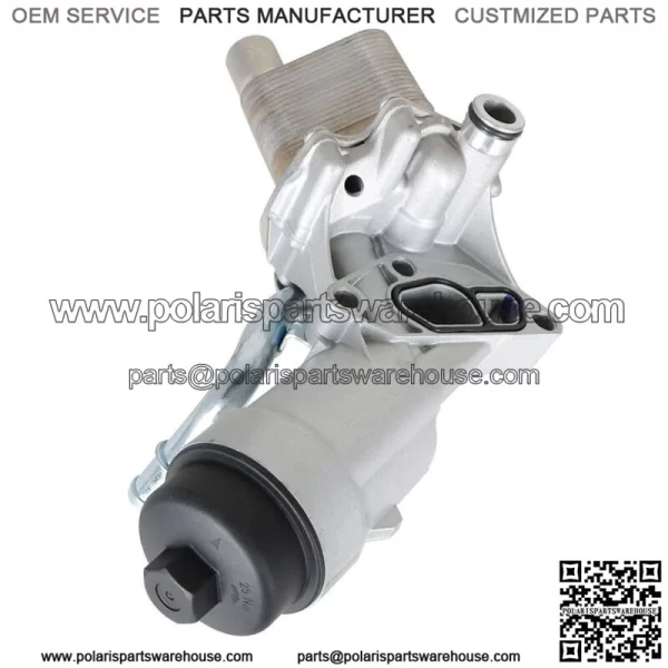 Oil Cooler Filter Housing Assembly For Chevrolet Cruze Sonic Buick 1.4L - Image 2