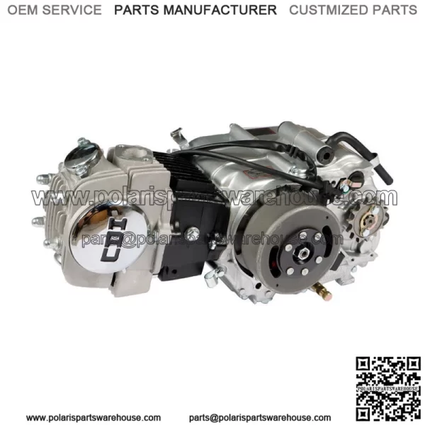 Fit For Honda CRF50F 4 Stroke 125cc Motorcycle Engine Single Cylinder Silver - Image 2