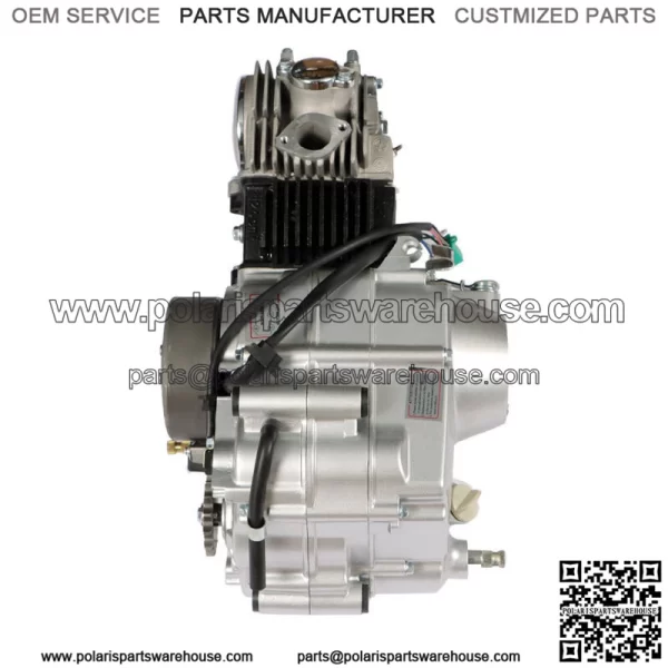 Fit For Honda CRF50F 4 Stroke 125cc Motorcycle Engine Single Cylinder Silver - Image 3