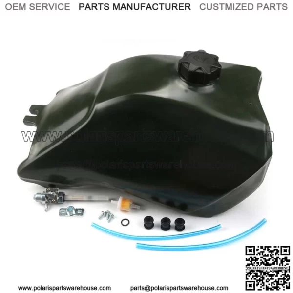 For Honda TRX300 TRX 300 1993-00 plastic gas fuel tank fourtrax green & petcock For: Honda