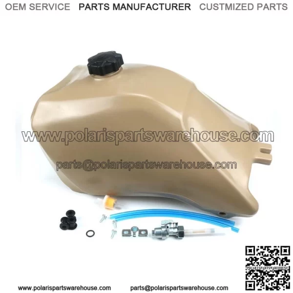 For Honda TRX300 TRX 300 93-2000 plastic gas fuel tank fourtrax with petcock For: Honda