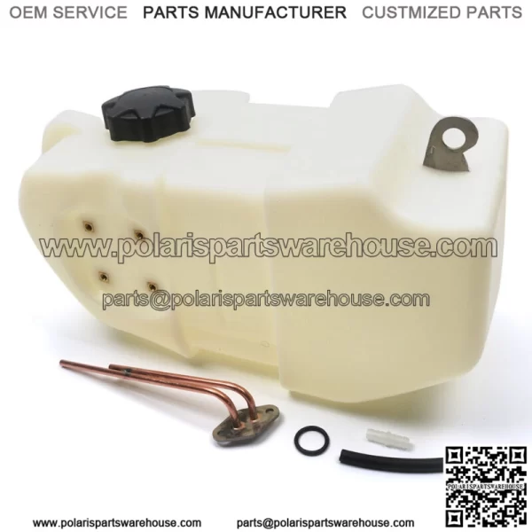 Fuel Gas Tank for 1986-1989 Honda Atv TRX 350D 350 Fourtrax Foreman Natural For: Honda FourTrax Foreman 350 - Image 3