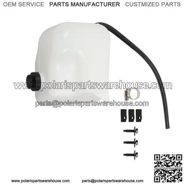 Truck Coolant Bottle & Cap For 1981-1987 Chevy GMC GM Mounting Hardware & Hose