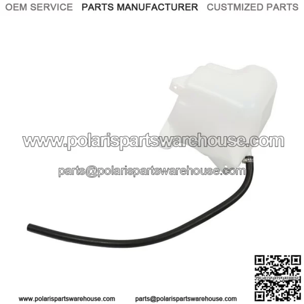 Truck Coolant Bottle & Cap For 1981-1987 Chevy GMC GM Mounting Hardware & Hose - Image 4
