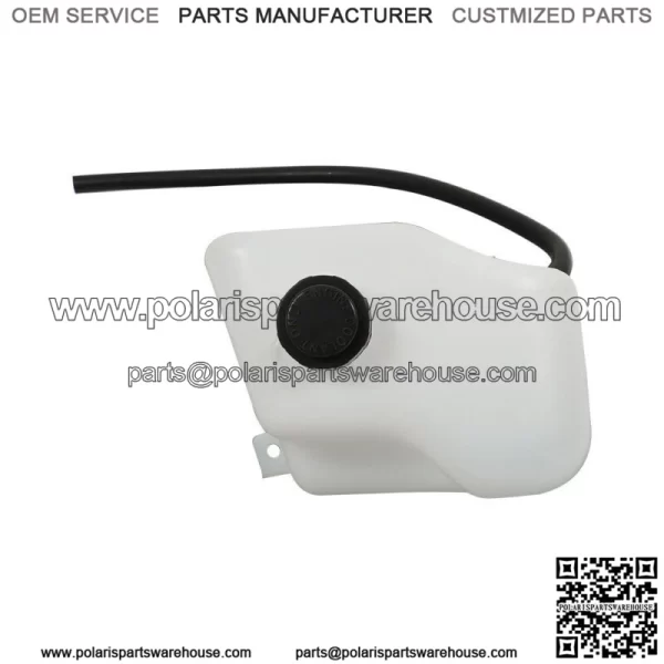 Truck Coolant Bottle & Cap For 1981-1987 Chevy GMC GM Mounting Hardware & Hose - Image 5
