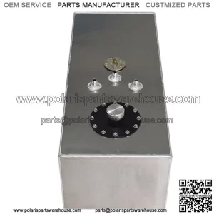 15 GALLON/57L ALUMINUM RACING/DRIFT FUEL CELL GAS TANK+CAP+LEVEL SENDER
